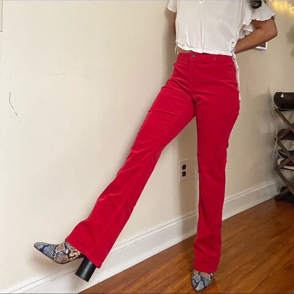 Fire Red Cords